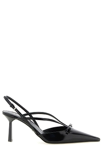 Prada Strappy Slingback Heeled Pumps