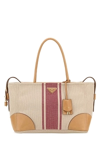 Prada Stripe Large Tote Bag