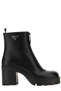 Prada Stride Flow Zip Ankle Boots