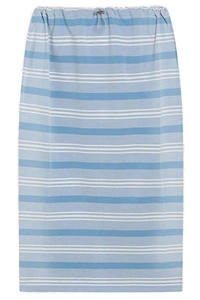 Prada Striped Piqué Skirt