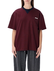 Prada Striped Oversized T-Shirt