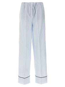 Prada Striped Straight Leg Pants