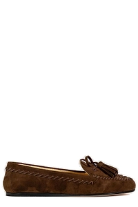 Prada Tassel-Detailed Moccasins