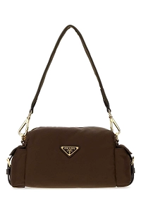 Prada Tessuto Flap Pocket Shoulder Bag