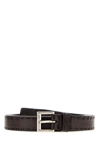 Prada Tonal Stitching Buckle Belt