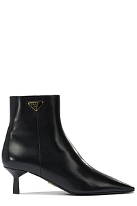 Prada Triangle-Logo Ankle Boots