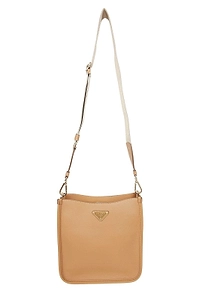 Prada Triangle-Logo Crossbody Bag