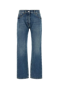Prada Triangle-Logo Jeans