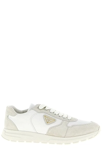 Prada Triangle-Logo Lace-Up Sneakers