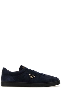 Prada Triangle-Logo Lace-Up Sneakers