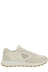 Prada Triangle-Logo Lace-Up Sneakers