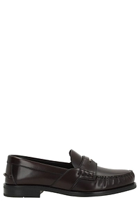Prada Triangle-Logo Loafers