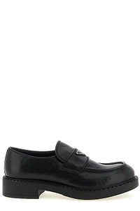 Prada Triangle-Logo Loafers