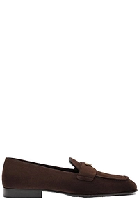 Prada Triangle-Logo Loafers