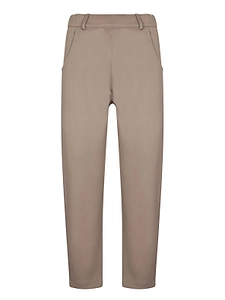 Prada Triangle-Logo Patch Slim-Fit Trousers