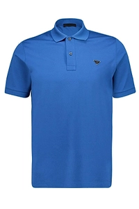 Prada Logo Plaque Short-Sleeved Polo Shirt