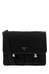 Prada Triangle-Logo Shoulder Bag