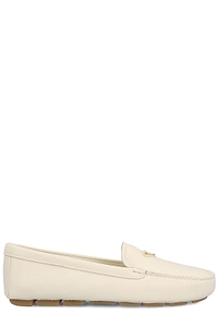 Prada Triangle-Logo Slip-On Loafers
