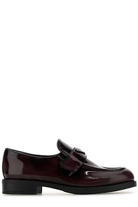 Prada Triangle-Logo Slip-On Loafers