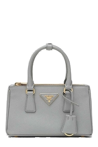 Prada Triangle-Logo Tote Bag