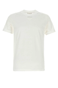 Prada Triangle-Patch Crewneck T-Shirt