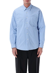 Prada Striped Button-Up Shirt