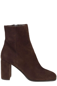 Prada Zip-Up Block-Heeled Boots