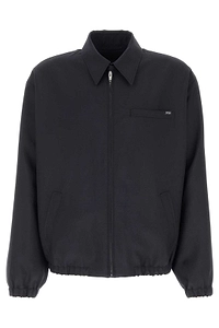 Prada Zip-Up Blouson Jacket
