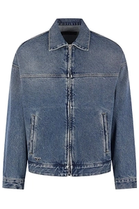 Prada Zip-Up Denim Jacket