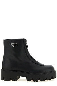 Prada Zipped Ankle Boots