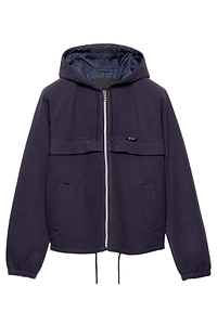 Prada Zipped Hooded Jacket