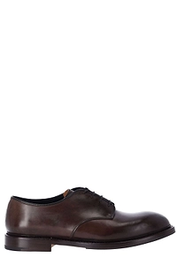 Premiata Plain Toe Derby Shoes