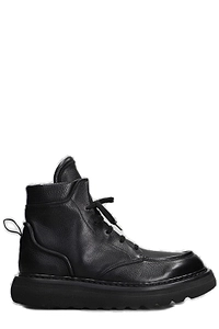 Premiata Round Toe Lace-Up Boots
