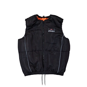 Prototypes Logo-Patch Zip-Up Padded Gilet