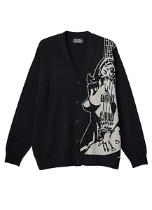 Guitar Girl Knitted Cardigan