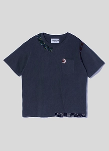 Patchwork Garment Dyed T-Shirt