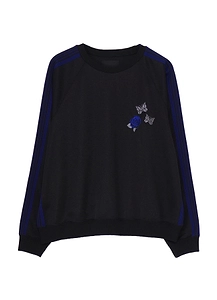Wildside×Needles Track Crew Neck Shirt