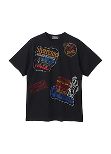 Hysteric Scratch Embroidered T-Shirt
