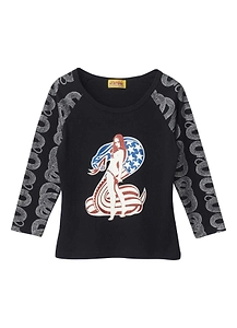 Cobra Three-Quarter Sleeve T-Shirt