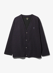 V Neck Cardigan - Poly Jq. / Paisley