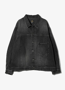 Darts Bottom Jean Jacket - 12Oz Denim