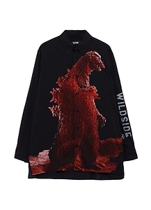 Wildside × Izumonster Godzilla Rayon Shirt