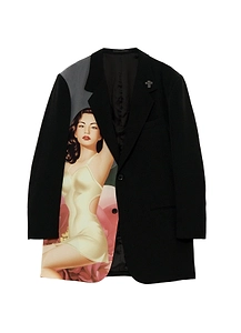 Wildside × The Weeknd Ta/Pe Crepe De Chine 2B Tailored Collar Jacket