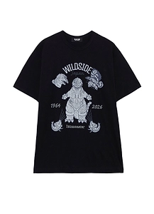 Wildside × Izumonster Mothra Vs Godzilla Graphic T-Shirt