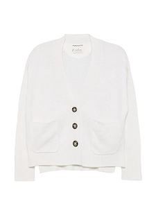 Purotatto Buttoned V-Neck Cardigan