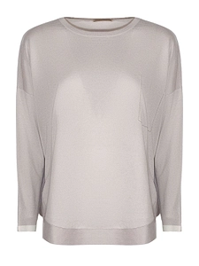 Purotatto Patch-Pocket Long Sleeve Sweater