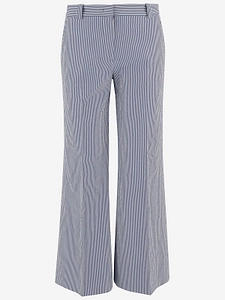 Ql2 Melody Striped Wide-Leg Pants