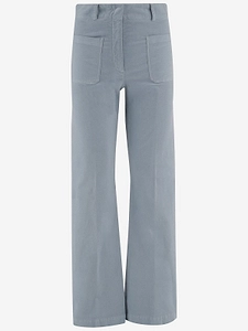 Ql2 Nina Flared Velvet Pants