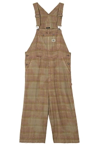 R13 Checked Jumbo Overalls