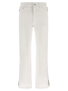 Rabanne Side-Zip Mid-Waisted Jeans